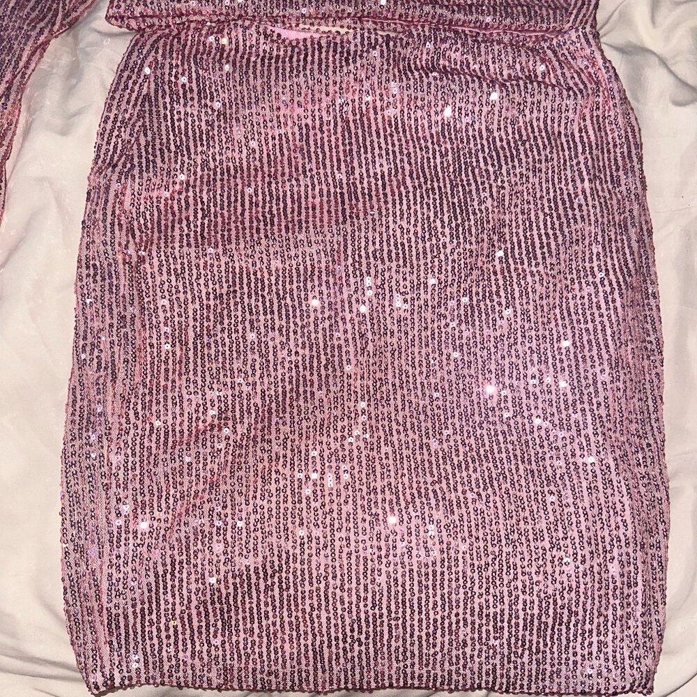 two piece sparkly set